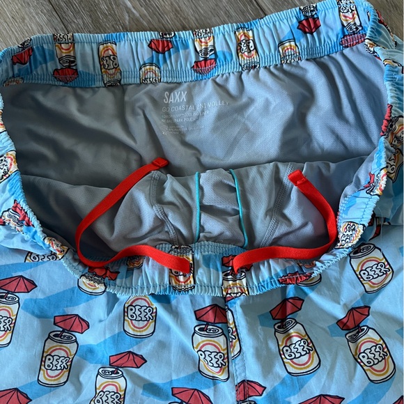 Saxx Men's Go Coastal Oh Buoy 2N1 Volley Shorts - Picture 3 of 11